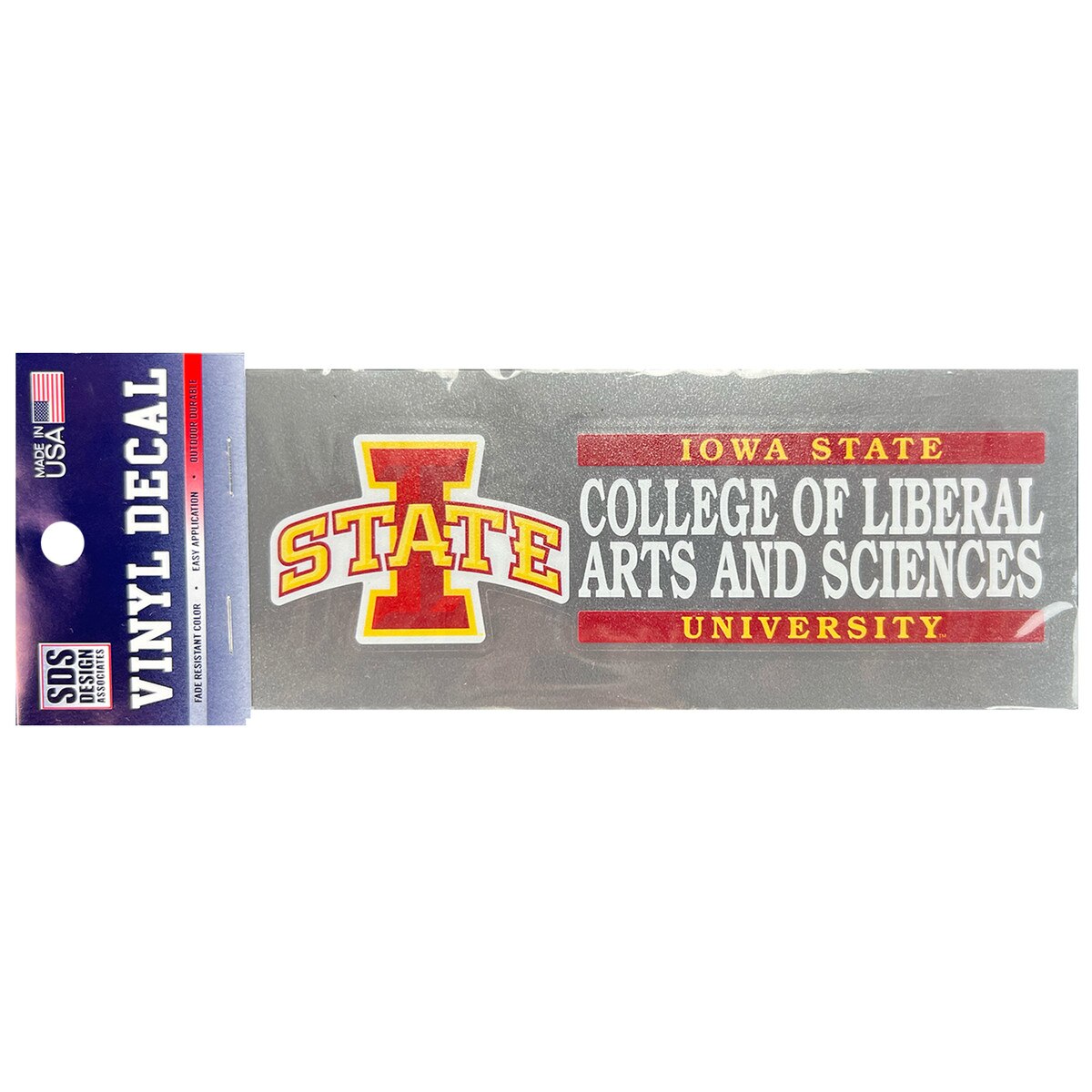 I-State College of Liberal Arts & Sciences Vinyl Decal (6"X2")